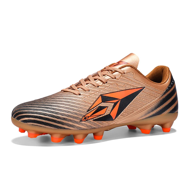 Nouveau modèle de chaussures de football pour hommes, crampons de football, chaussures d'entraînement antidérapantes AG, chaussures de football, crampons longs, pour les compétitions, ult