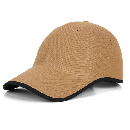 Seamless Baseball Cap for Men Quick Drying Packable Sports Hat Outdoor Fishing Climbing Sport Lightweight Visor Cap Sun Hat