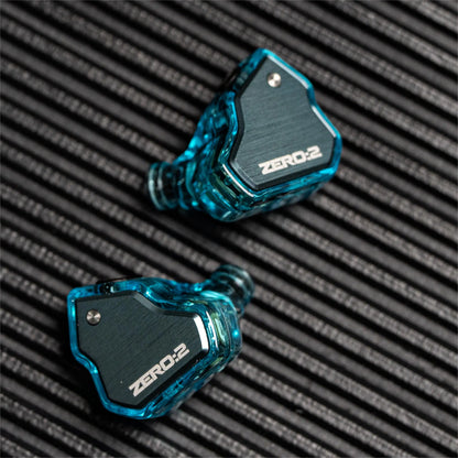 7Hz x Crinacle Zero:2 Wired IEM Earbuds with 10mm Dynamic Driver, HiFi In-Ear Monitor Earphones, Gaming & Music Earbuds with Detachable Cable
