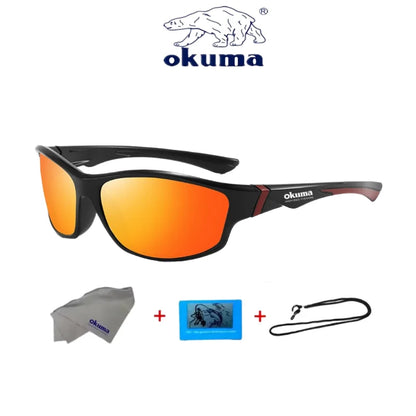 Okum fashion polarized glasses UV400, anti UV, glare, strong light, suitable for cycling, driving, fishing, etc