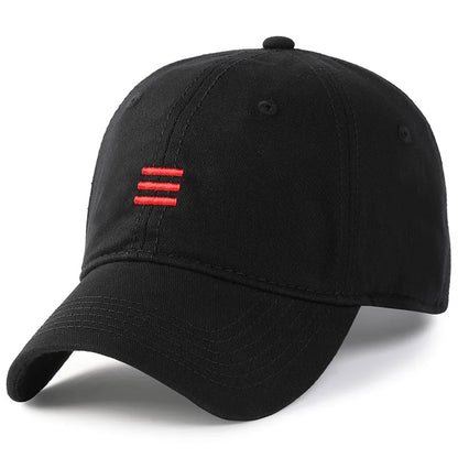 Casquette de baseball pour homme et femme, taille XXL, 100 % coton, grande casquette de baseball pour têtes larges 56-63 cm (23,5"-25,5"), casquette « dad cap » unie et ajustable
