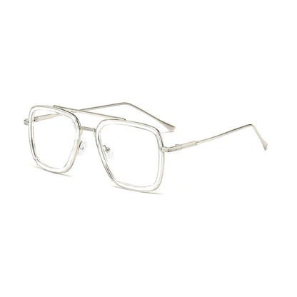 2024 New Square Men Sunglasses Fashion Metal Steampunk Sun Glasses For Women Trendy Outdoor Shades Eyewear Unisex Accessory
