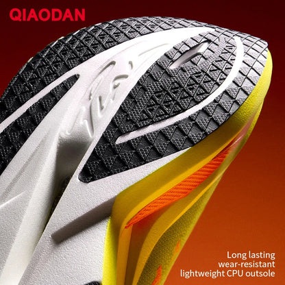 QIAODAN Feiying Plaid 3 Мъжки маратонски състезателни маратонки с карбонова подметка и амортизираща подложка QDB023262290