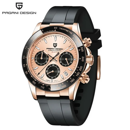 Novo PAGANI DESIGN PD1644 Relógio de Luxo para Homem em Quartzo com Data Automática, Cronógrafo Desportivo de Pulso, Impermeável 100m, Presente para Homem