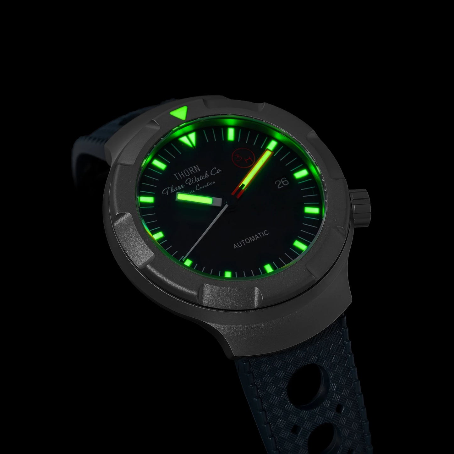 THORN T011 Men's Titanium Watch PT5000 Automatic Movement Mechanical Tribute Vintage Watches Sapphire Luminous 10Bar Waterproof
