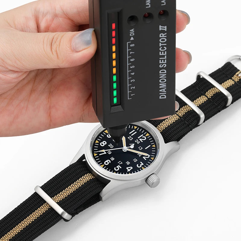 Militado ML05 Vintage Watch VH31 Sweep Second Movement Domed Sapphire Crystal With High Clear AR Coating Luminous 38mm Watches