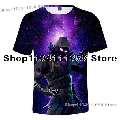 Banana Peely T-shirt Women's Tee Kids F-Fortnite T Shirt for 3D Printed Men's Battle Royale Game Summer Tops Birthday Gifts