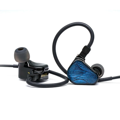 TRUTHEAR Zero:BLUE2 Dual Dynamic Driver Earphones Wired IEMs, HiFi In-Ear Headphones with Detachable 0.78mm 2Pin Cable, 3.5mm Plug