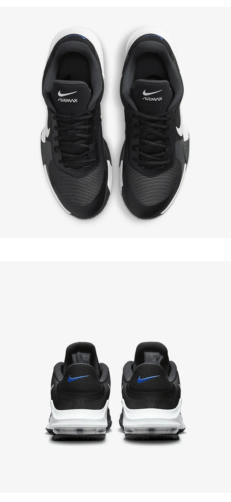 Sapatilhas de basquetebol de treino para homem Nike Original AIR MAX IMPACT DM1124-001