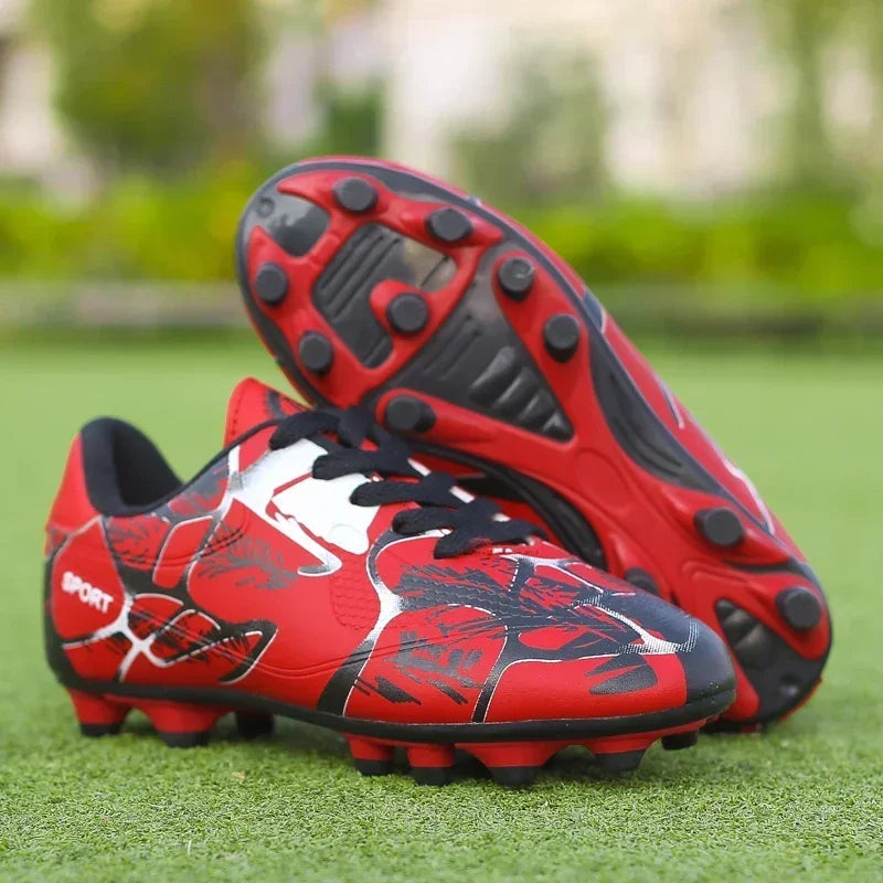 Chuteiras de futebol novas para homem e criança, ultraleves, antiderrapantes para relva, botas de futebol profissionais para adulto, calçado de treino para rapaz, dropshipping