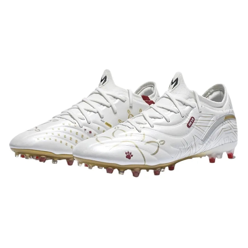Kelme Men's Football Shoes Adult Mg Short Spikes Artificial Turf Training Football Boots Indoor Anti-slip Soccer Shoes