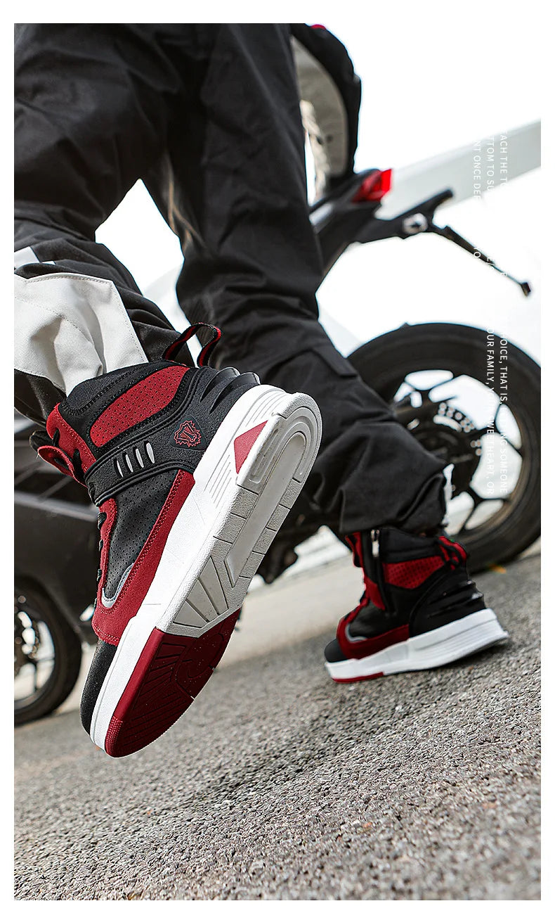 Motorcycle Boots 2026 New Men and Women Motorbike Riding Shoes Breathable Biker Boots Motorboats Motorcycle Shoes Boots