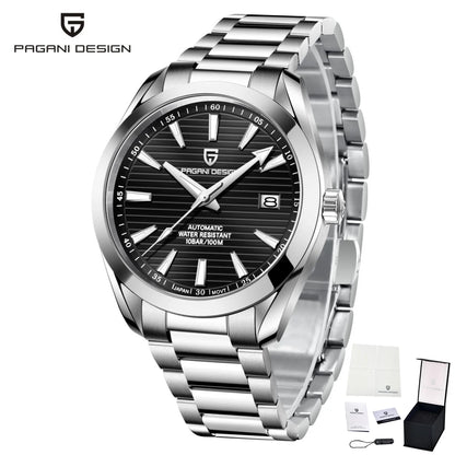 PAGANI DESIGN Luxury Business 40MM Men's Mechanical Watch Top Luxury Sapphire Glass Men's Automatic Watch 100M Waterproof