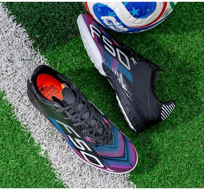 Nouvelles chaussures de football pour hommes, chaussures de football professionnelles, chaussures d'entraînement, chaussures de match, baskets antidérapantes, chaussures de sport pour terrain gazonné, chaussures d'extérie