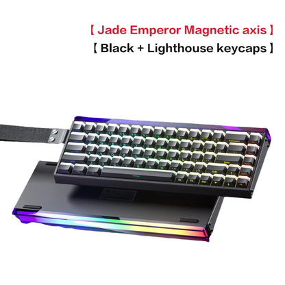AULA HERO 68 HE Gaming Mechanical Keyboard Magnetic Axis RT Wired RGB Lighting 8K Polling Rate Side Engraving