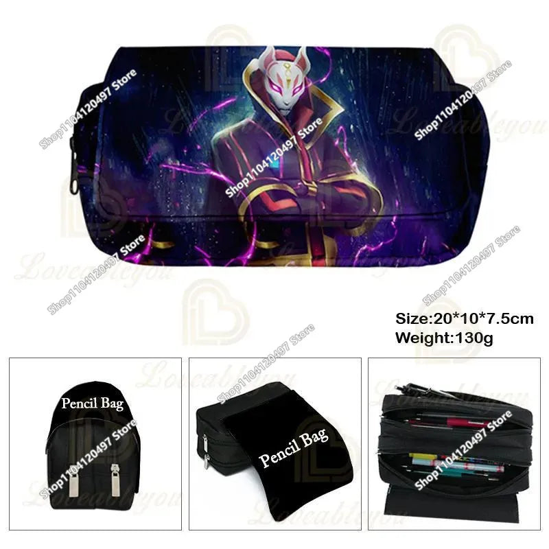 Fortnites Wallets for Kids Anime Fortress Night Wallet Cartoon Card Holder Bag Leather Short Purse Fashion Fold Purses Boys Gift