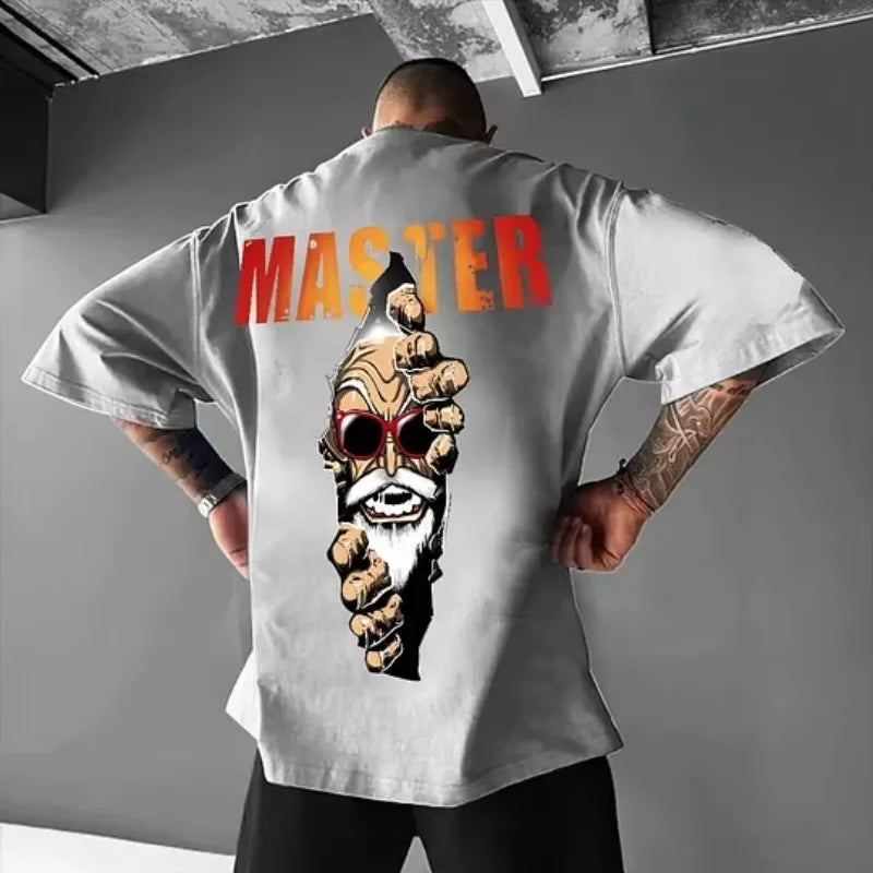 2025 Dragon Ball Animation New Goku Joint T-Shirt Summer Men's and Women's American Loose Casual Parent-Child Short Sleeve Top