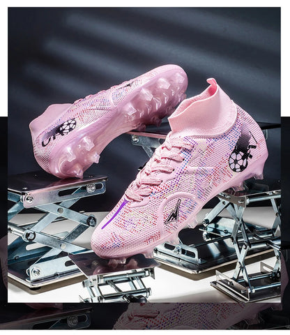 Professional Football Boots Men Soccer Shoes Society Football Cleats Ultralight Training Soccer Sneakers Men Outdoor Sports Shoe