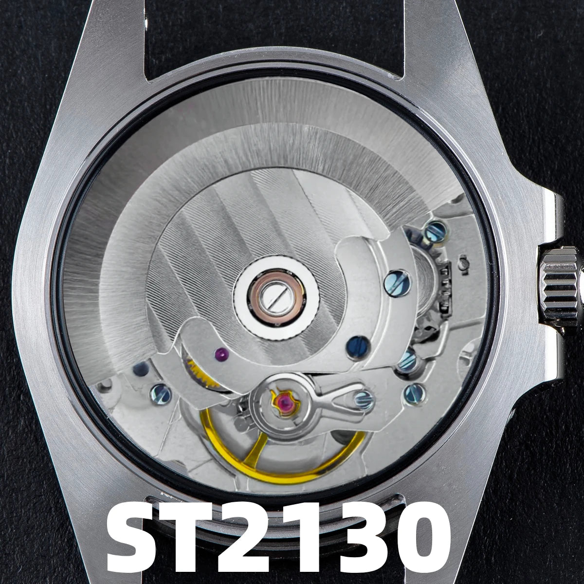 Sugess Men of Watch Automatic Mechanical ST2130 Movement Wristwatches 200M Water Resistant Sapphire Crystal Adjust Clasp S421