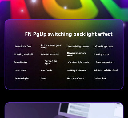 AULA HERO 68 HE Gaming Mechanical Keyboard Magnetic Axis RT Wired RGB Lighting 8K Polling Rate Side Engraving