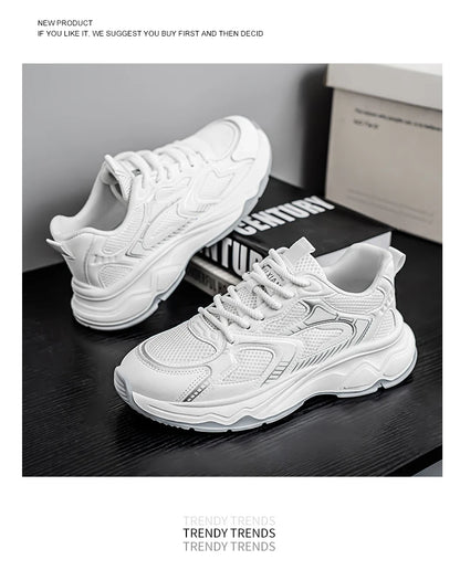 Baskets de sport décontractées pour homme, printemps-été, semelle souple, antidérapantes, respirantes, pour la course en extérieur, chaussures de sport tendance « Youth Joker »