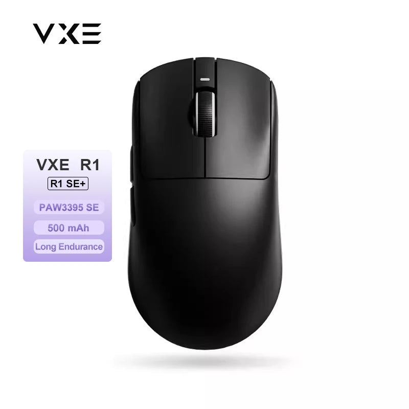 Mouse gaming wireless ATK VXE Dragonfly R1 Pro MAX PAW3395 R1 SE Plus personalizzato per eSport FPS, ricaricabile e leggero