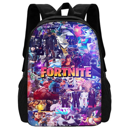 Child School Backpack With Shoulder Bag Pencil Bags School Bags for Hot Game Design-F-FortniteS Boys Girls Best Gift