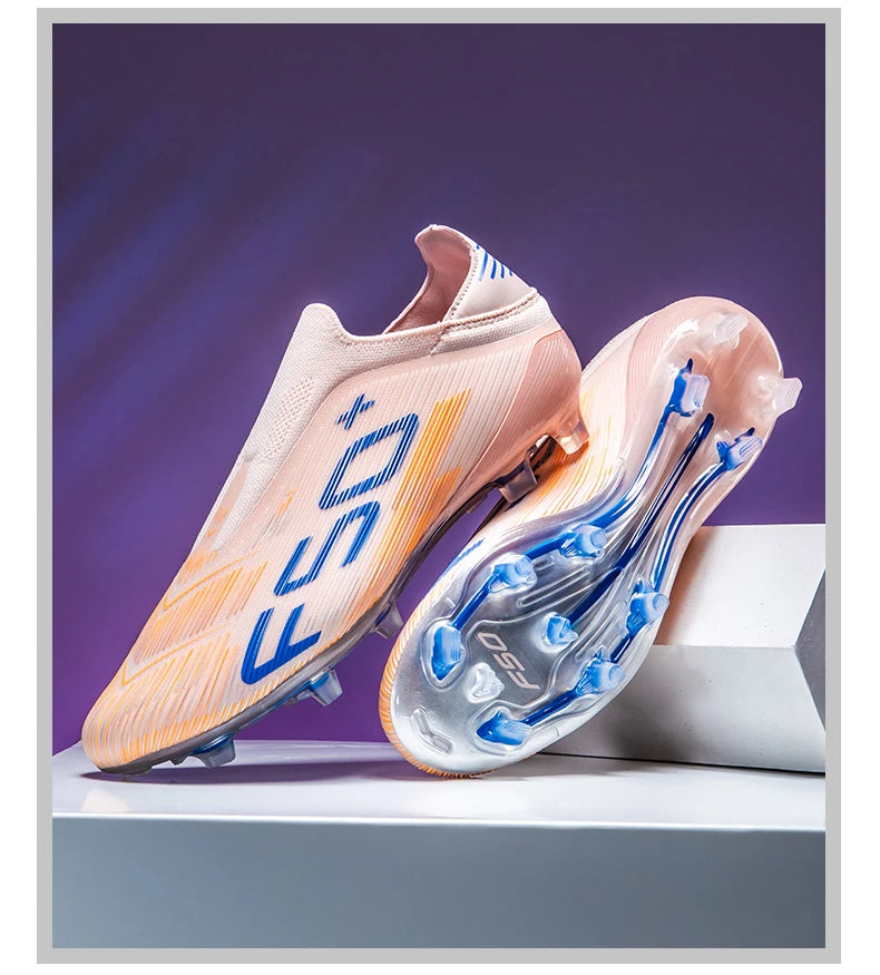 Pointure 35-45 Chaussures de football FG/TF pour hommes, futsal, professionnelles, unisexes, pour garçons, chaussures de football, baskets