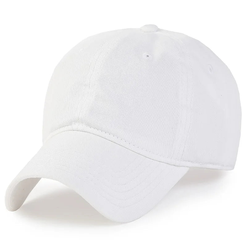Casquette de baseball pour homme et femme, taille XXL, 100 % coton, grande casquette de baseball pour têtes larges 56-63 cm (23,5"-25,5"), casquette « dad cap » unie et ajustable