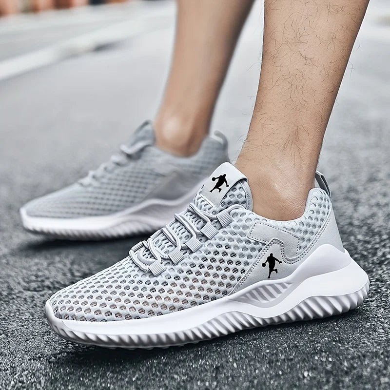 Chaussures de sport pour hommes respirantes et confortables, baskets décontractées de luxe, chaussures de course, chaussures de tennis pour hommes, collection été 2026