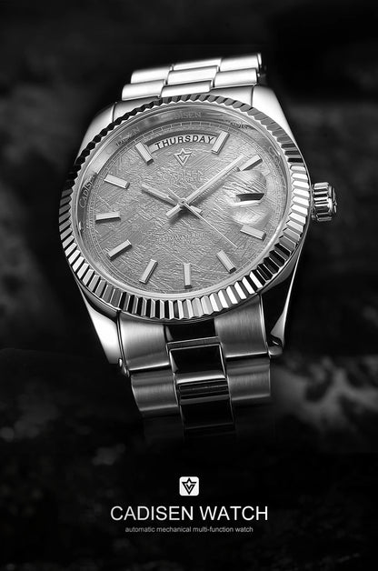 CADISEN DD40 Men's Watches Luxury Automatic Watch Men AR Sapphire Glass Mechanical Wristwatch Men 10Bar MIYOTA 8285 Movement 2023 New