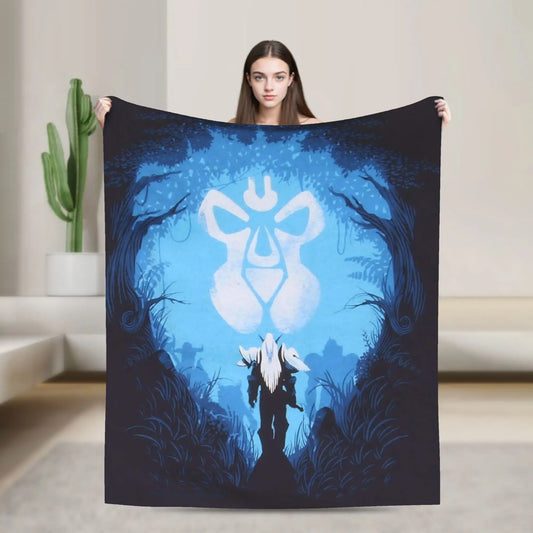 WOW World of Warcraft-dekens, zachte kwaliteitsplaids voor beddengoed, winterse kinderkamer, originele sprei