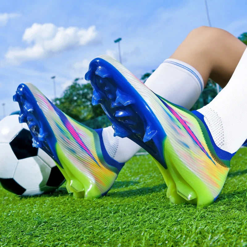 Chaussures de football de qualité pour hommes, chaussures de football pour garçons, bottes de football pour enfants, baskets de football unisexes.
