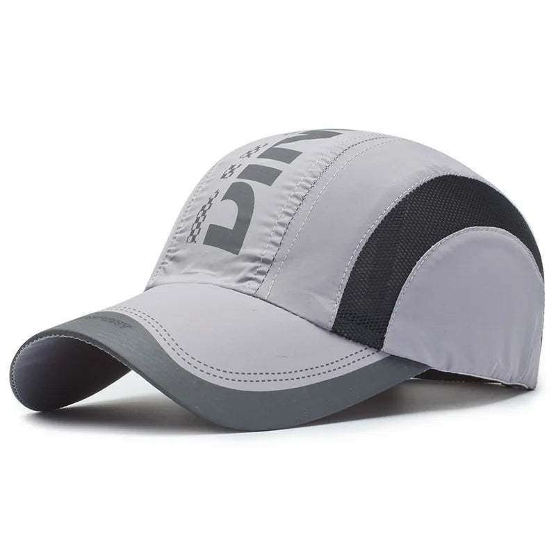 New Summer Quick Drying Thin Breathable Baseball Cap Men Women Sport Outdoor Hiking Climbing Cycling Fishing Run Hat Bone