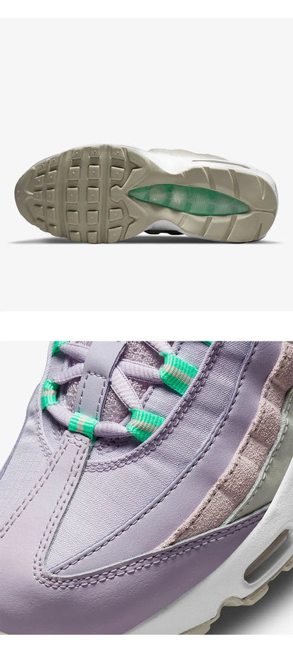 Original Nike AIR MAX 95 Damen-Sportschuhe mit Dämpfung, komfortable Laufschuhe CZ1642-500