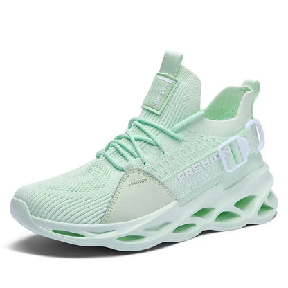 Sneakers casual viola alla moda per donna e uomo, scarpe da corsa Blade, taglie grandi 48, scarpe sportive leggere e traspiranti, sneakers da uomo in rete