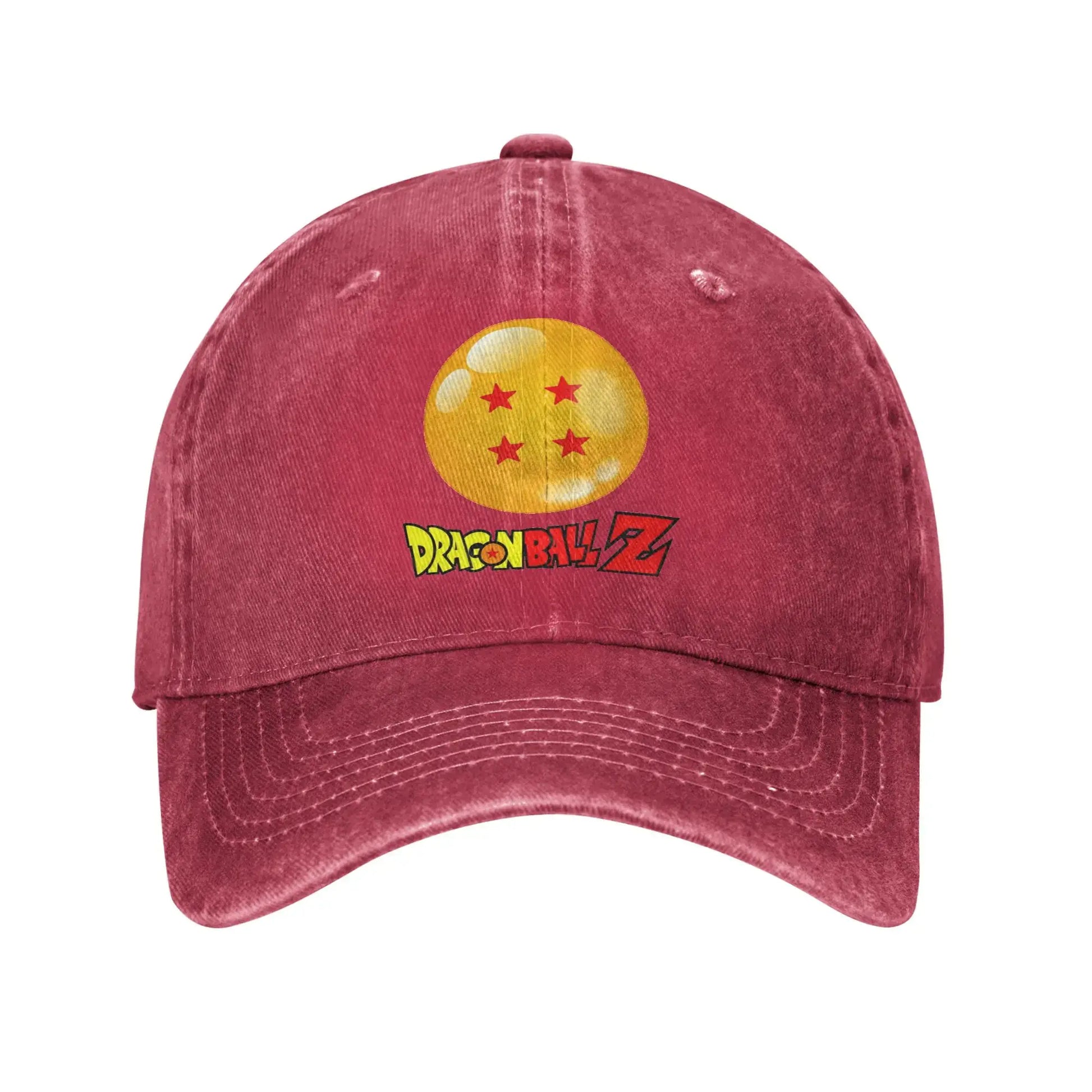 Produit gaming premium Fraquane Star Dragon Sphere Anime Goku Unisex Style Baseball Caps Dragon Ball Distressed Denim Hats Cap Outdoor Adjustable Fit Sun Cap