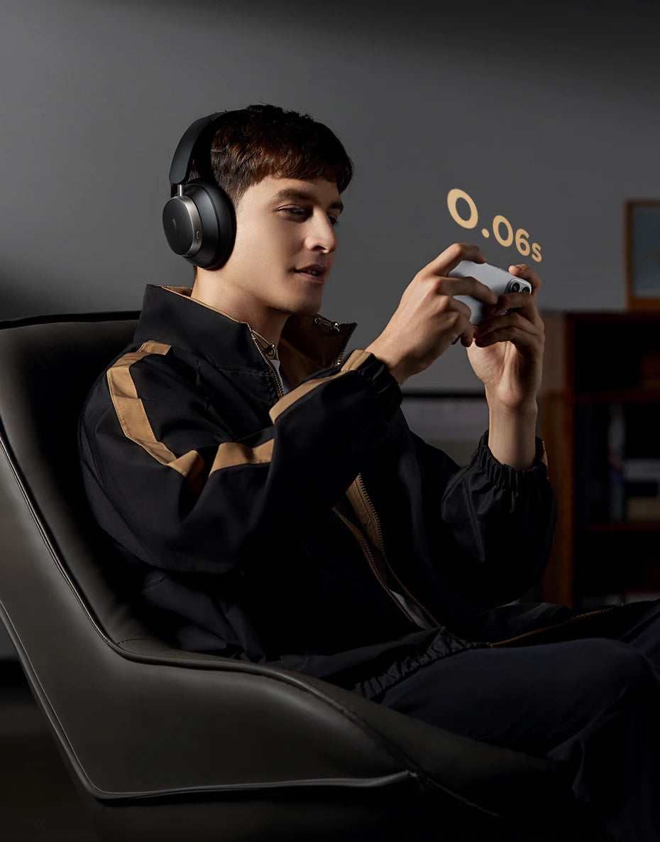 UGREEN Studio Pro 48dB ANC Wireless Headphones – Bluetooth 6.0 Hi-Res LDAC Over-Ear Headphones with 120H Playtime