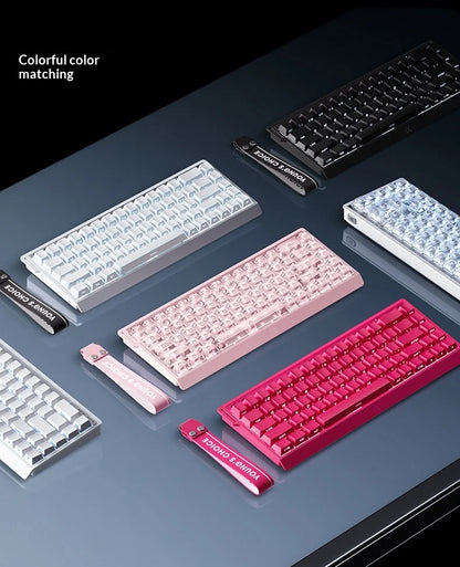 MCHOSE Ace 68 Hall Effect Magnetic Switch Gaming Keyboard Topographic Keycaps Customized TTC Uranus Magnetic Switch eSports