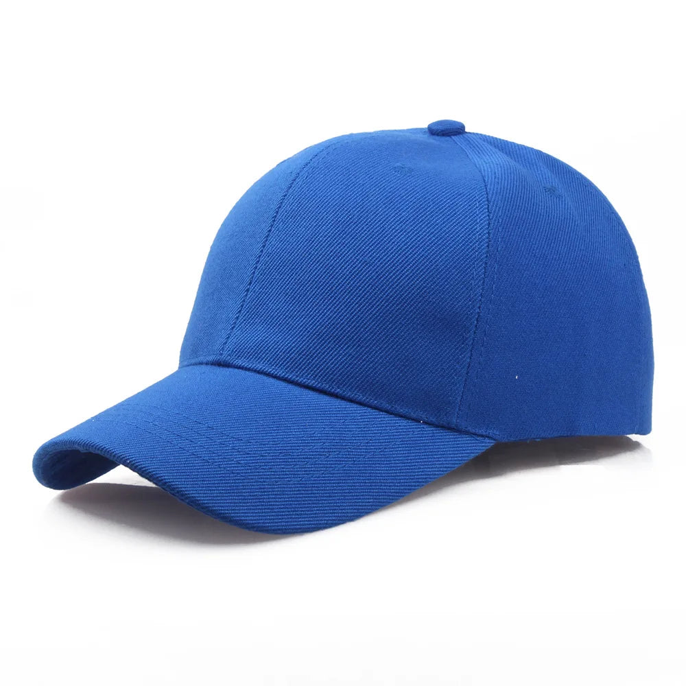 Juoda vienspalvė beisbolo kepuraitė su snapback užsegimu, laisvalaikio hiphopo Dad Hat kepurė vyrams ir moterims, unisex