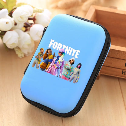 New Fortnite Storage Bag Multi Function Data Cable Charger Organizer Travel Earphone Protective Pouch Childrens Birthday Gift