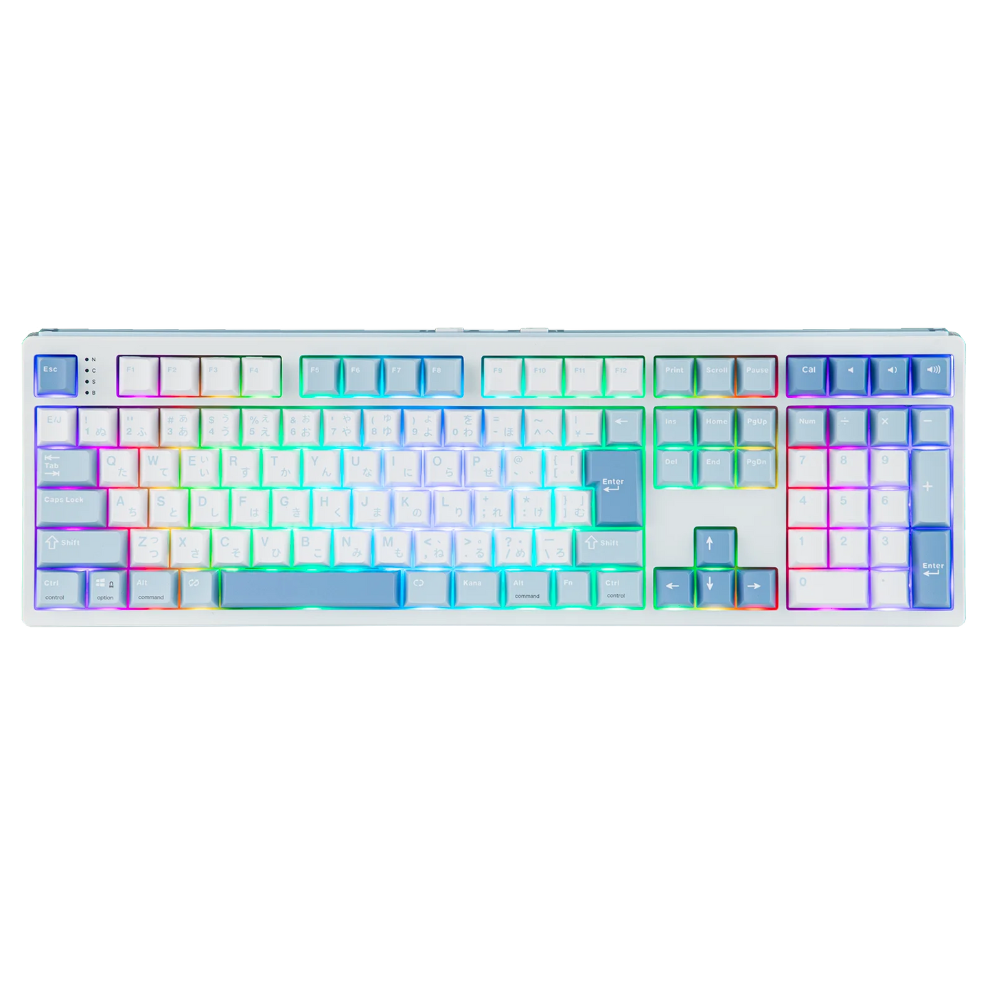 Japanese Version EPOMAKER TH108 JIS Layout 100% Sized Gasket Wired/Bluetooth/2.4Ghz Wireless NKRO Mechanical Keyboard Long-Lasting 8000mAh