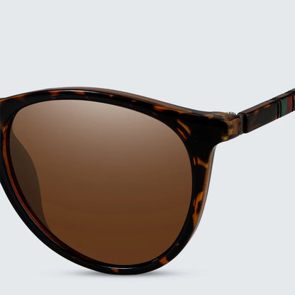 Trendy Polarized Sunglasses For  Women Brand Design Frame Fashion Sunglasses Pink  UV400