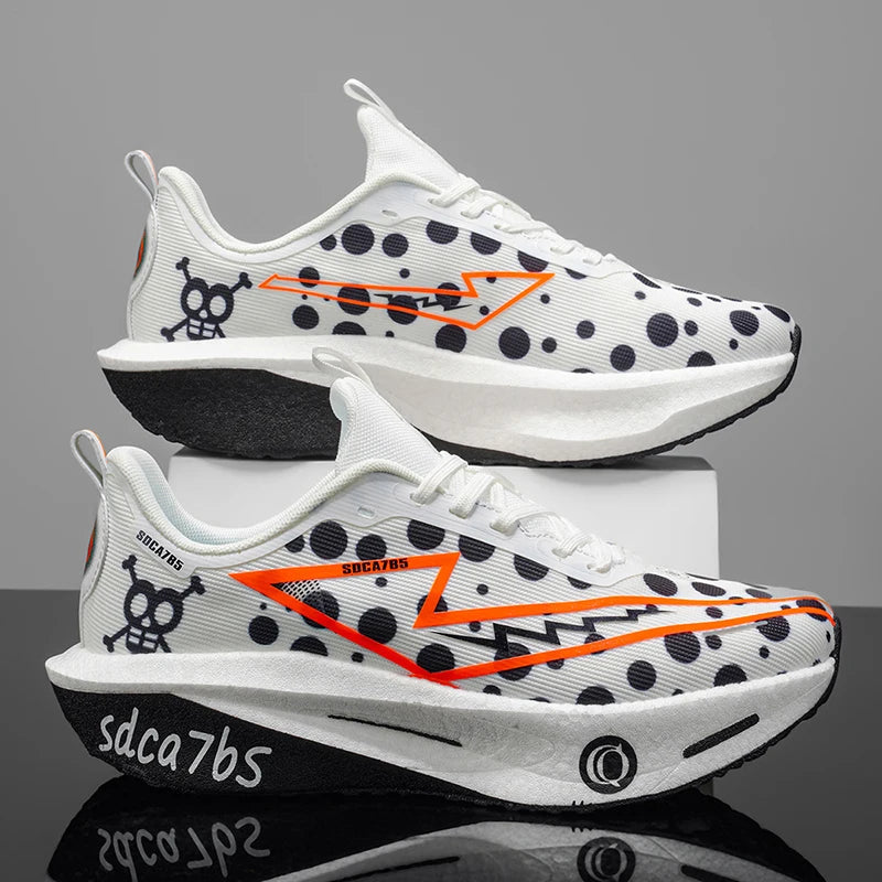Running Shoes Carbon Board Men Marathon Sports Speciality Breathable Lightweight Women's Comfortable Athletic Outdoor Sneakers