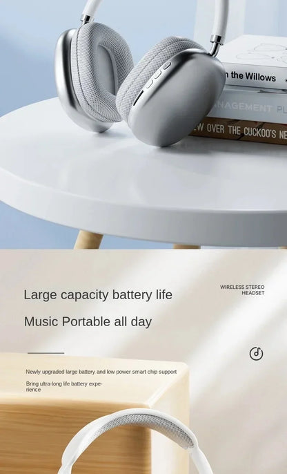 2025 Air Max P9 TWS Wireless Bluetooth 5.1 Earphones with Mic – Noise Cancelling Gaming Sports Earbuds for iPhone Android PC