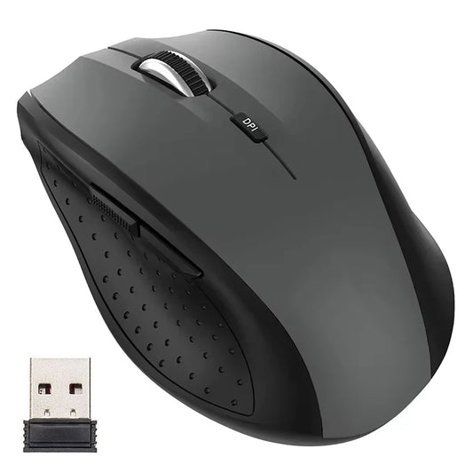 Wireless Silent Mouse 2.4G Portable Mobile Optical Office Mouse Adjustable 1600 DPI Levels for Notebook PC Laptops MacBook