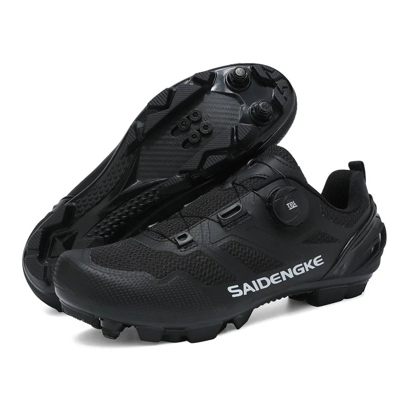 Nouvelles chaussures de cyclisme unisexes, professionnelles, légères, luxueuses, originales, pour route, VTT, course, vélo de mode, vélo de ville, sports de rue