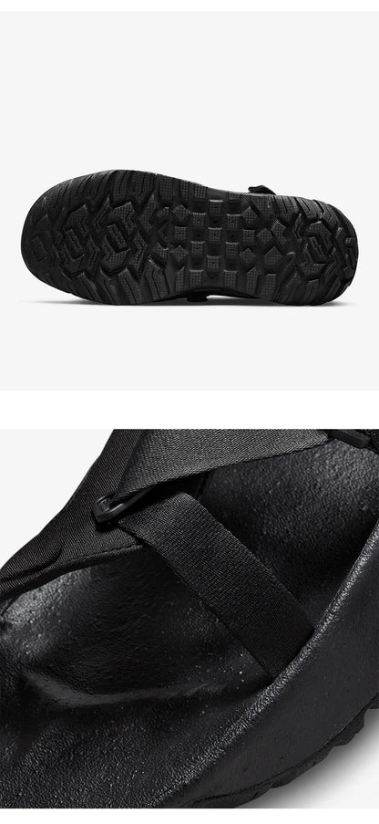 Nike äkta sommarsandaler för män, andningsbara och avslappnade, FB1948-001