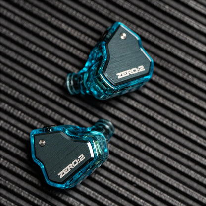 7Hz x Crinacle Zero:2 Wired IEM Earbuds with 10mm Dynamic Driver, HiFi In-Ear Monitor Earphones, Gaming & Music Earbuds with Detachable Cable