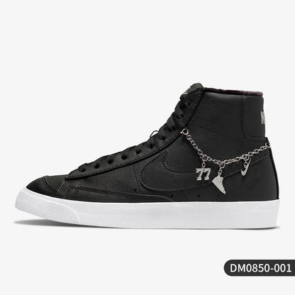 Zapatillas Nike Genuine Blazer de caña alta para mujer, moda casual, DM0850-001